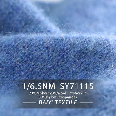 Delicate Smooth Mohair Wool Blend , Crochet Gloves Mohair Silk Wool