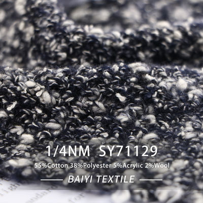 Multi scene 1/4NM Recycled Knitting Yarn Washable Anti Static