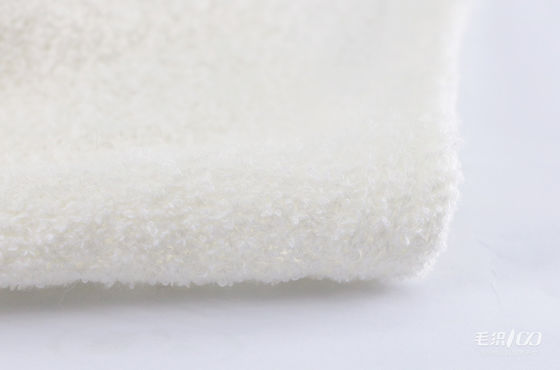 Gloves Cotton Nylon Blend Yarn , 1/10NM Breathable White Loop Yarn